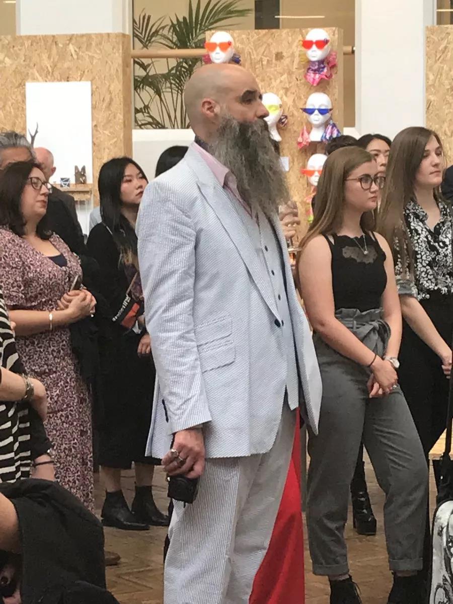 畢業(yè)展開幕式現(xiàn)場