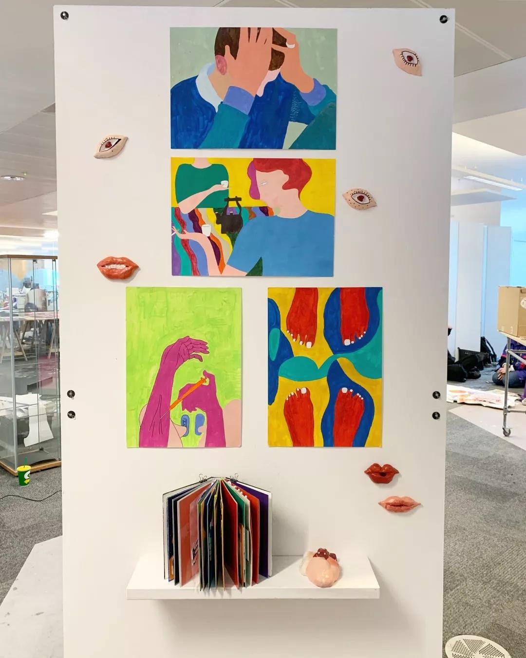 Dragon在畢業(yè)展上的展位