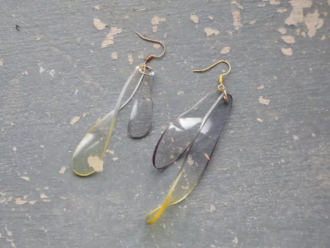 亞克力暈染首飾工坊成品圖