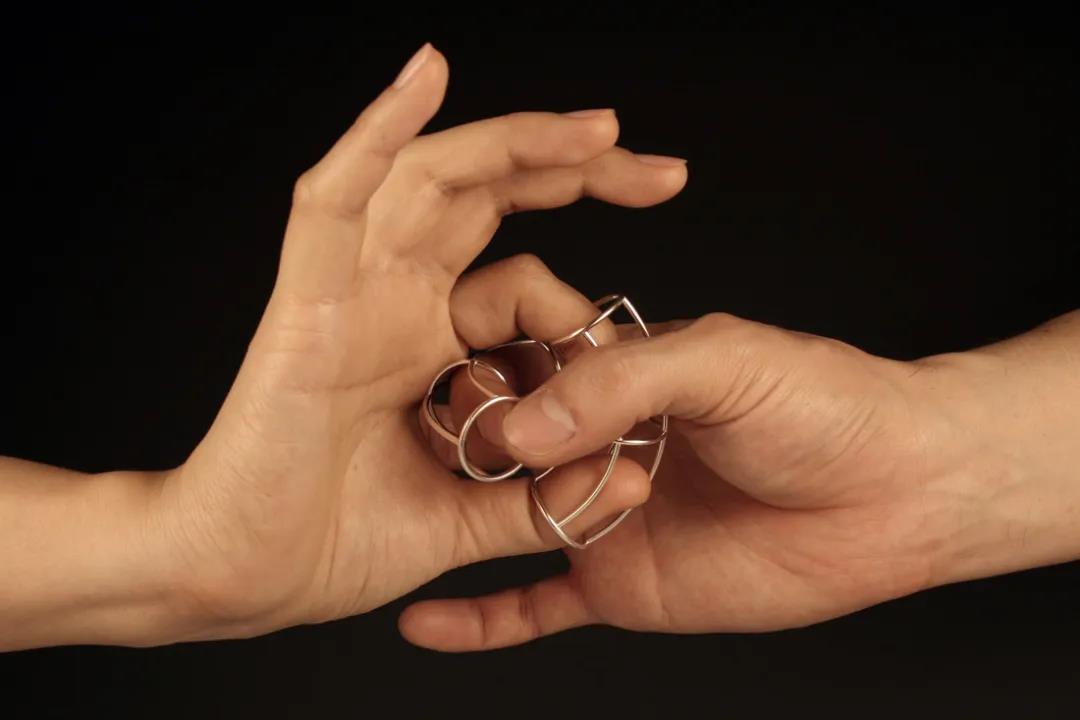 Interconnection  sterling silver