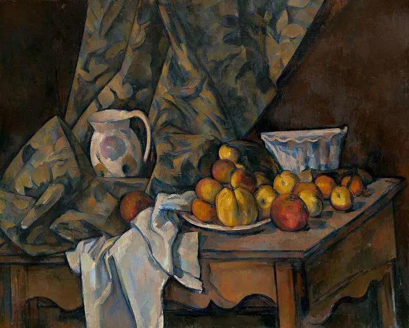 Paul C&eacute;zanne  Still life with apples and peaches